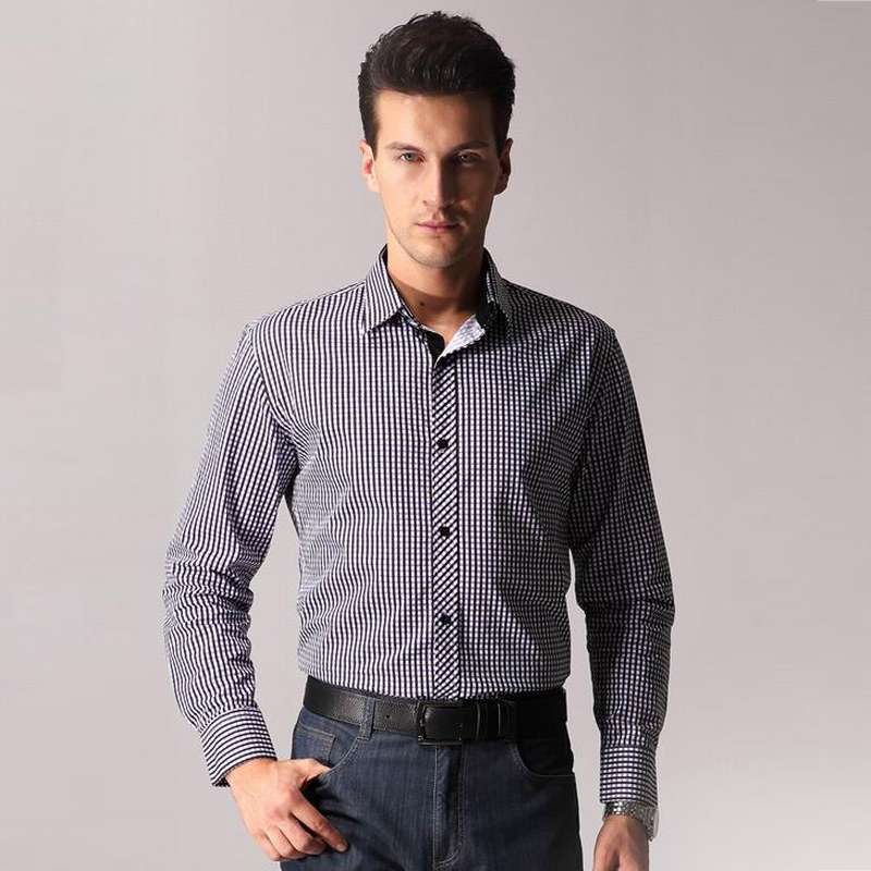 Men Long-sleeves Business Shirt